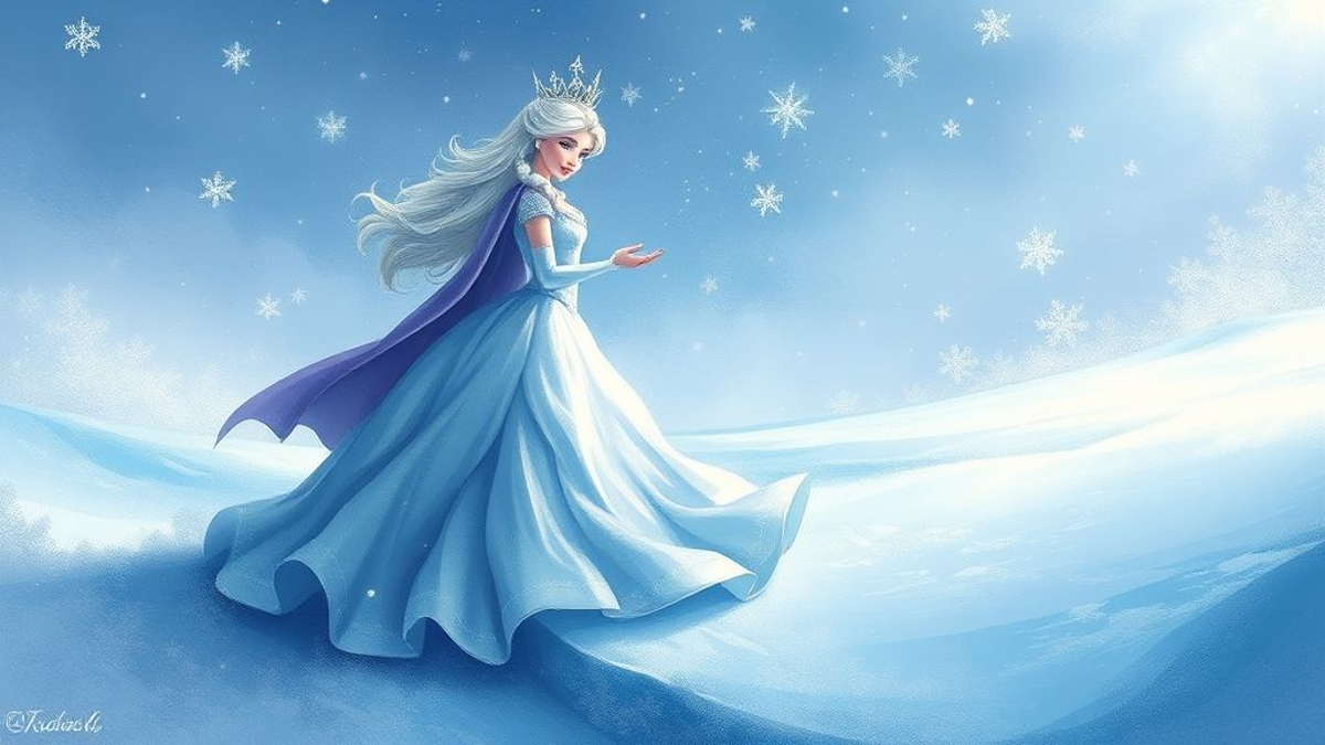 coloriage reines des neiges