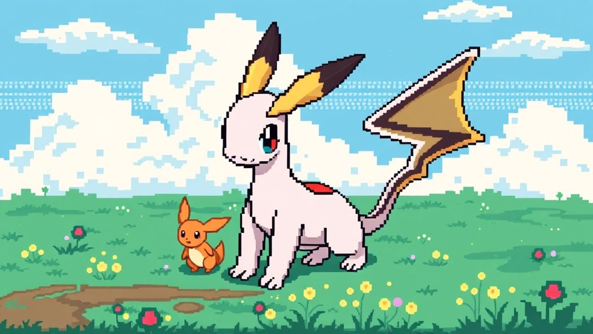 pixel art de Pokémon