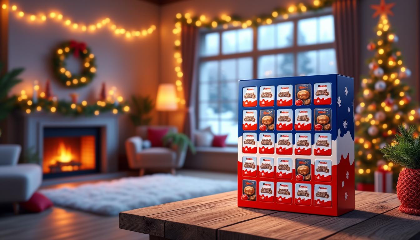 découvrez comment le calendrier de l’avent kinder à partager peut apporter joie et complicité à vos proches. offrez-leur une expérience festive unique et savoureuse, idéale pour célébrer la magie de noël ensemble.