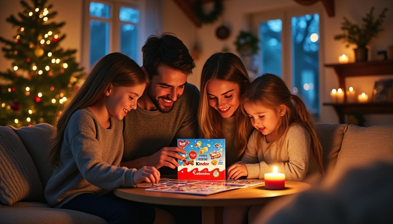 découvrez comment égayer les fêtes avec le calendrier de l'avent kinder à partager. explorez des idées pour créer des moments de bonheur en famille, accompagner chaque jour d'une surprise délicieuse et renforcer les liens autour de ce symbole festif. parfait pour les enfants et les adultes, faites de chaque jour une célébration gourmande!