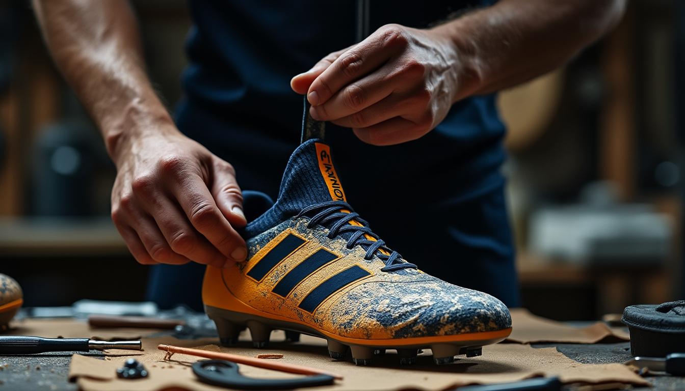 découvrez l'importance de choisir des crampons de rugby sur mesure pour améliorer votre performance sur le terrain. apprenez comment des modèles adaptés à vos besoins spécifiques peuvent offrir confort, traction optimale et prévention des blessures. faites le bon choix pour maximiser votre jeu !