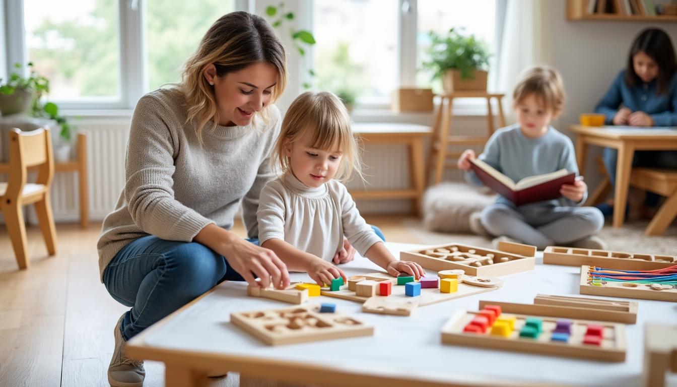 découvrez comment l'éducation montessori à domicile peut transformer l'apprentissage de votre enfant grâce à des principes actifs et des méthodes adaptées. explorez les avantages d'une approche personnalisée qui favorise l'autonomie, la créativité et le développement intellectuel dans un environnement familial bienveillant.