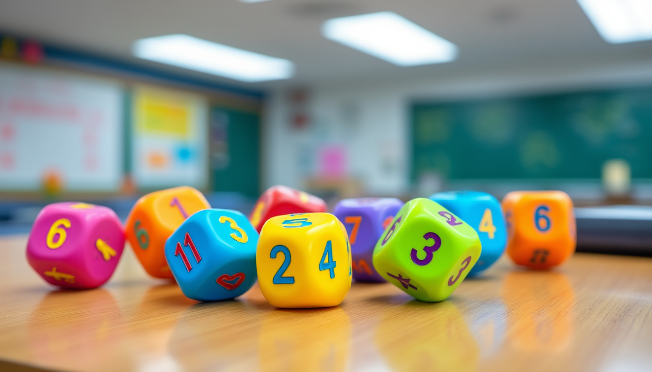 découvrez comment le jeu des dés transforme l'apprentissage des multiplications en une expérience ludique et motivante pour les élèves grâce à des activités éducatives originales.