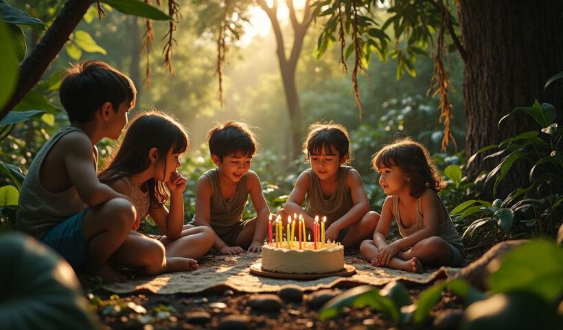 découvrez les activités incontournables pour organiser un anniversaire d'enfant sur le thème de la jungle : jeux, chasses au trésor et ateliers créatifs pour une fête inoubliable et pleine d'aventure !