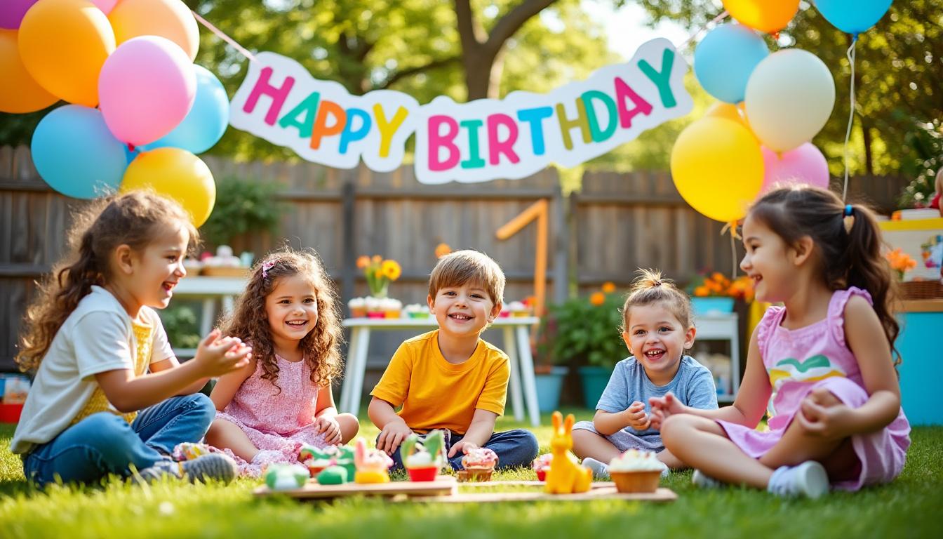 découvrez les meilleures idées de décorations pour organiser un anniversaire d'enfant inoubliable sur le thème des animaux : ballons, accessoires, guirlandes, et astuces pour une fête pleine de fantaisie !
