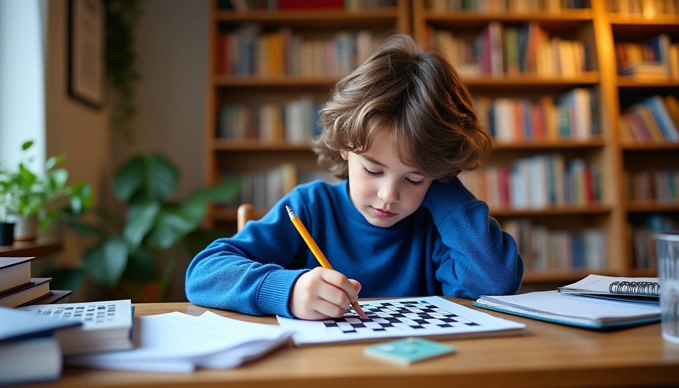 découvrez pourquoi les mots croisés au format pdf sont indispensables pour le développement des enfants : amélioration du vocabulaire, stimulation de la mémoire et apprentissage ludique au quotidien.