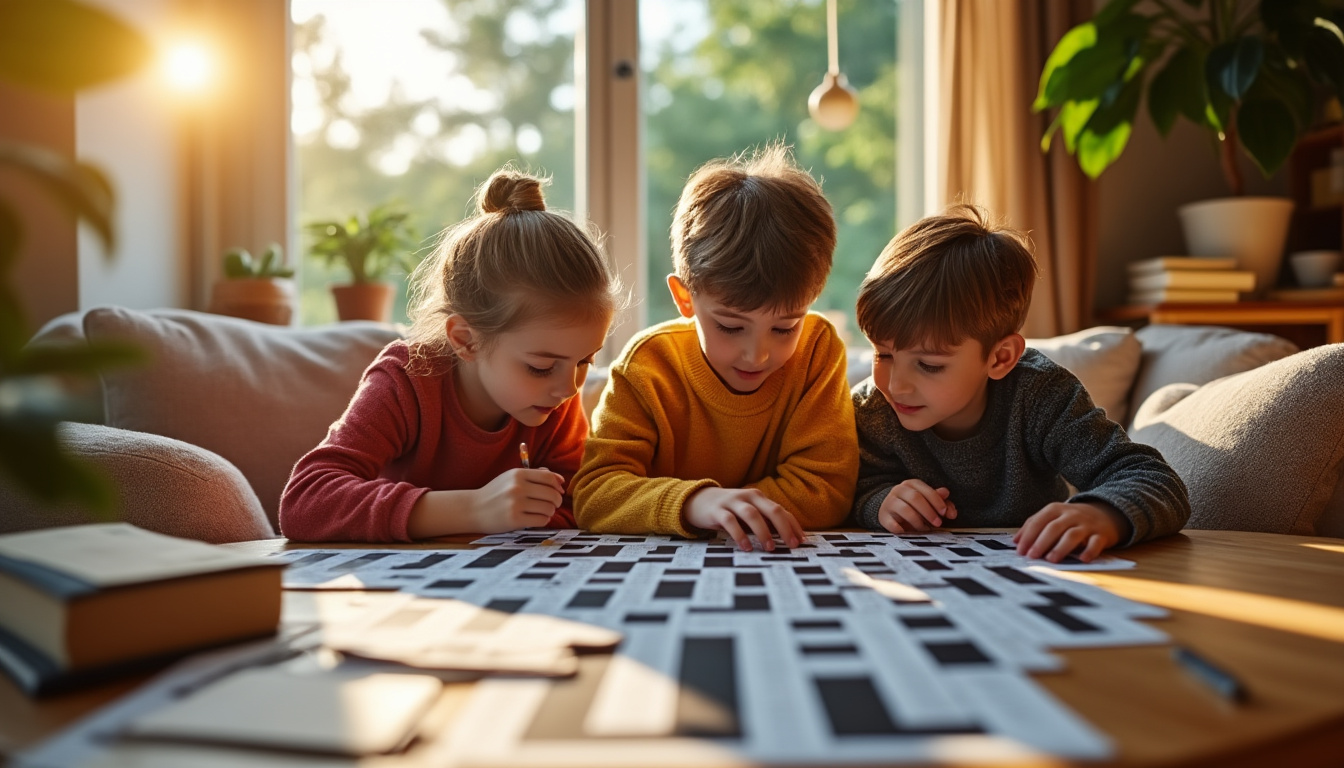 découvrez pourquoi les mots croisés pdf sont un outil incontournable pour stimuler l'apprentissage, la mémoire et la créativité chez les enfants. téléchargez des grilles ludiques et éducatives pour favoriser leur développement tout en s'amusant !