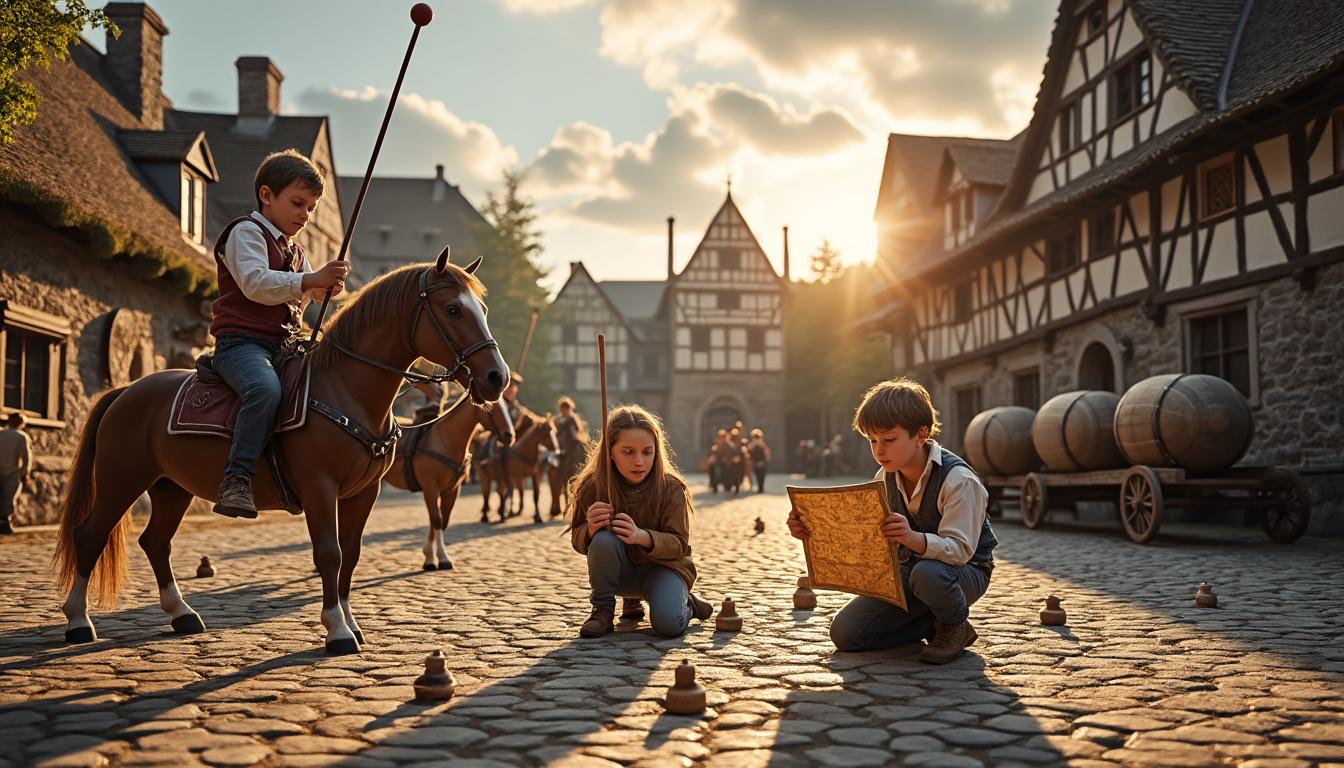 découvrez des idées originales de jeux pour animer une fête d'enfants sur le thème médiéval, garantissant une ambiance magique et divertissante pour tous les petits invités.