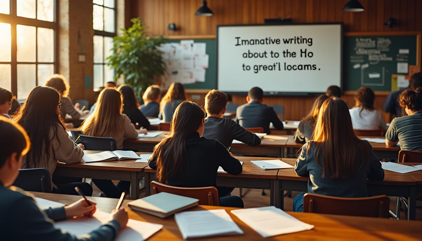 découvrez un sujet de rédaction en 5e accompagné d'une correction au format pdf pour stimuler l'imagination des élèves et améliorer leur expression écrite.