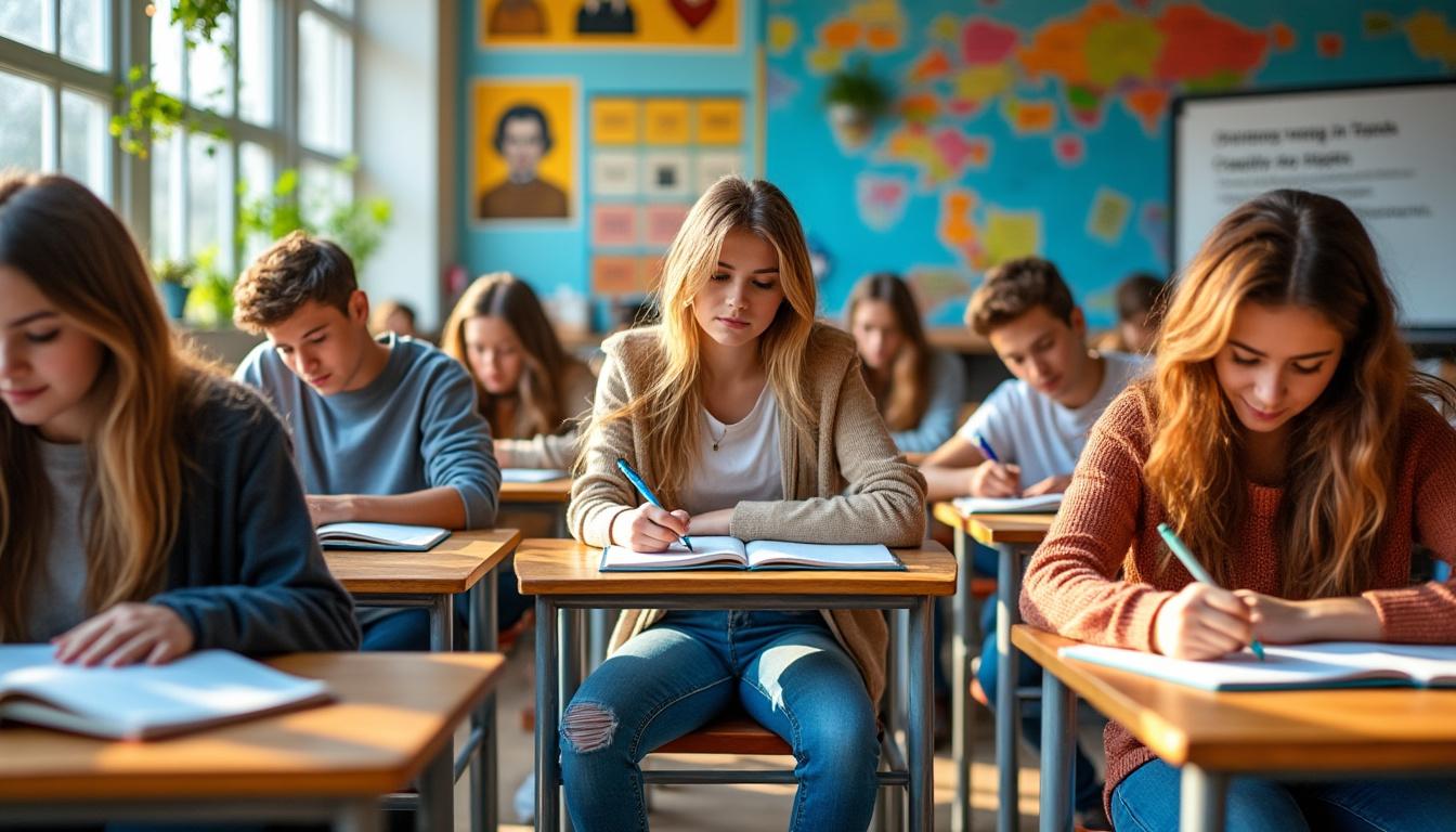 découvrez un sujet de rédaction captivant pour les élèves de 5e, accompagné d'une correction détaillée en pdf, idéal pour stimuler l'imagination et améliorer les compétences rédactionnelles.