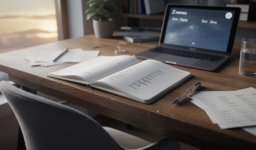 découvrez comment créer facilement votre propre liste de prénoms mixtes et non genrés commençant par la lettre z, pour choisir des noms uniques et inclusifs.