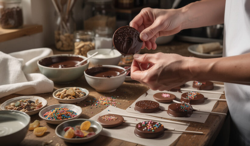 découvrez comment créer et personnaliser vos sucettes en chocolat selon vos envies, avec des astuces simples pour des créations uniques et gourmandes.