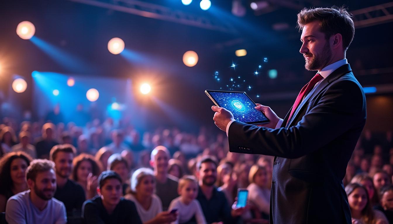 découvrez comment le tour de magie interactif combine technologie et illusion pour captiver et émerveiller votre audience en créant une expérience unique et immersive.