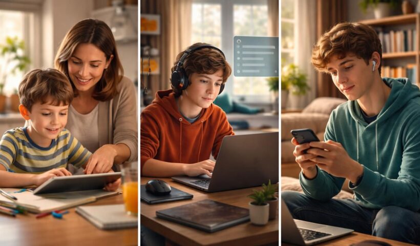 découvrez les règles de contrôle parental adaptées aux enfants selon leur âge (7-10, 11-14, 15-17 ans) pour garantir leur sécurité en ligne tout en respectant leur développement.