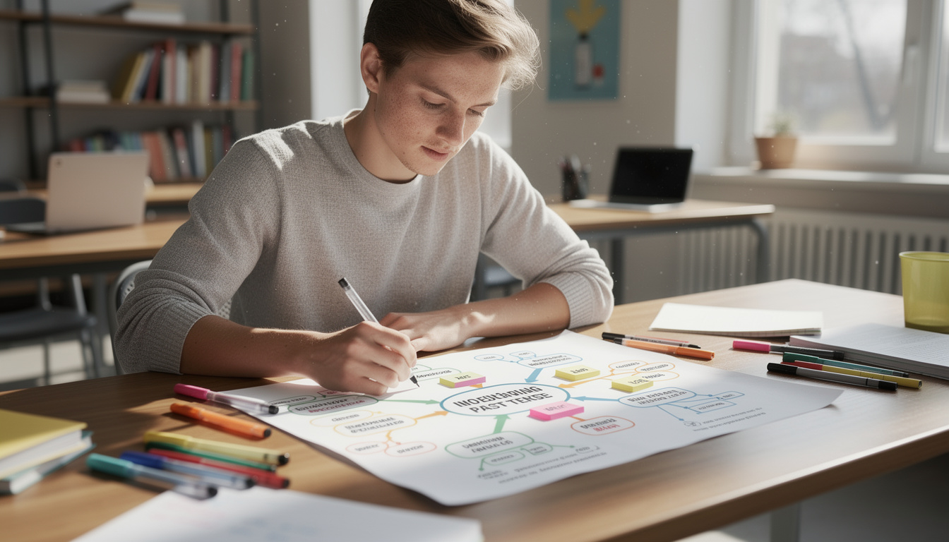 découvrez l'importance d'une carte mentale pour maîtriser le passé simple et améliorer la compréhension des temps verbaux en français.