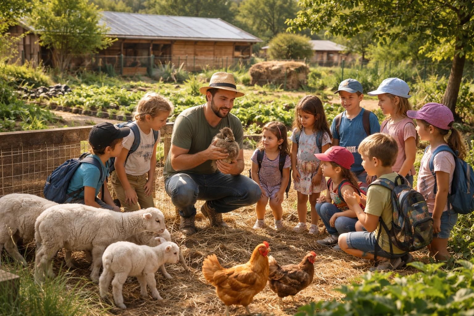 découvrez comment la ferme pédagogique de pertuis sensibilise les enfants à l'écologie à travers des activités ludiques et éducatives en pleine nature.