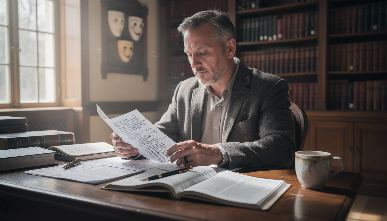 découvrez comment maîtriser l'art du commentaire de texte sur le théâtre avec un exemple détaillé et des conseils pratiques pour réussir votre analyse.