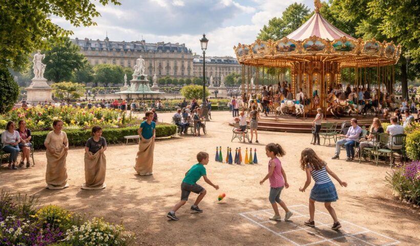 découvrez les activités incontournables des jeux au jardin des tuileries, situés sur la place de la concorde à paris, pour des moments ludiques en plein cœur de la capitale.