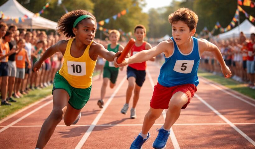 découvrez les jeux de relais, une tradition essentielle des olympiades populaires, alliant esprit d'équipe, vitesse et convivialité pour des moments inoubliables.
