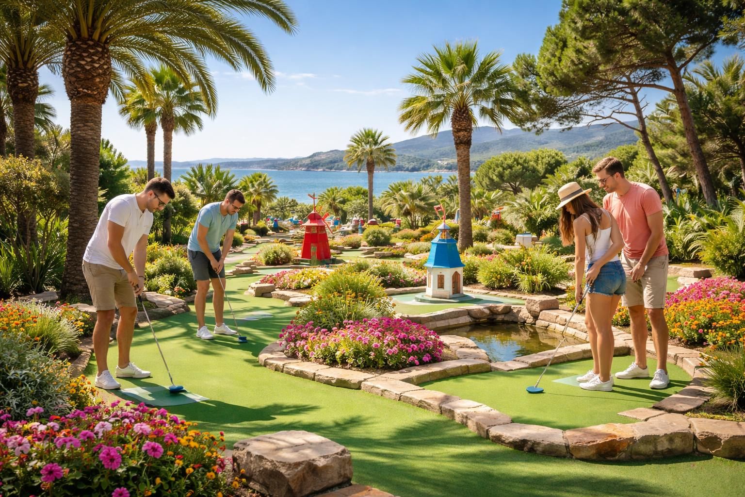 découvrez un mini golf à mandelieu pour vivre une expérience inoubliable en couple ou entre amis. amusement garanti dans un cadre convivial et ludique.