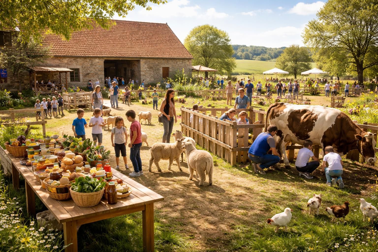 découvrez comment organiser un événement réussi dans une ferme pédagogique à arras, alliant nature, activités éducatives et convivialité pour petits et grands.