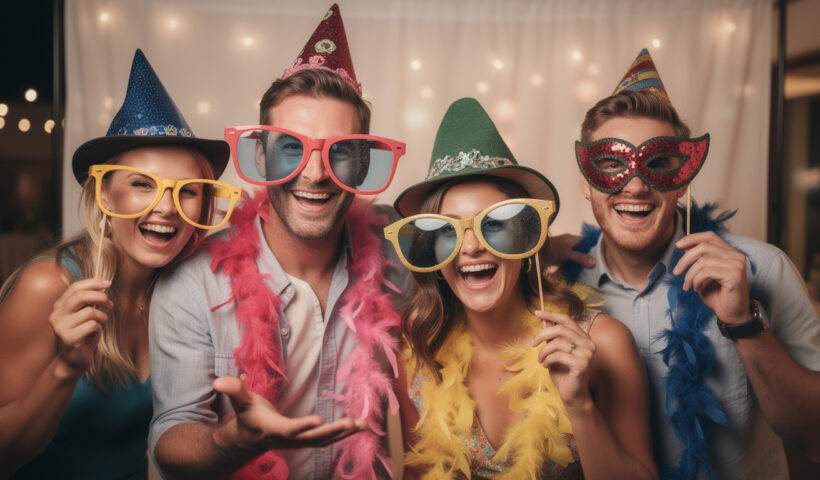 découvrez pourquoi un photobooth avec accessoires rigolos est l'animation idéale pour vos soirées : convivialité, fun assuré et souvenirs inoubliables garantis !