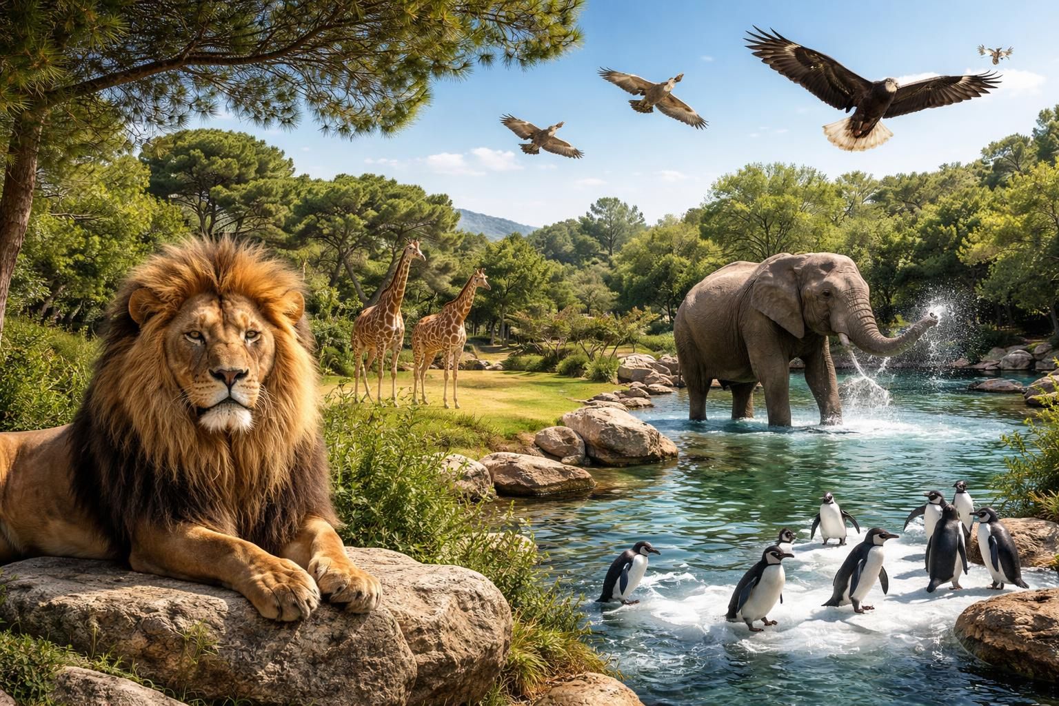 découvrez les 5 attractions incontournables du zoo près de montpellier, parfaites pour une sortie en famille ou entre amis, avec des animaux fascinants et des activités ludiques.