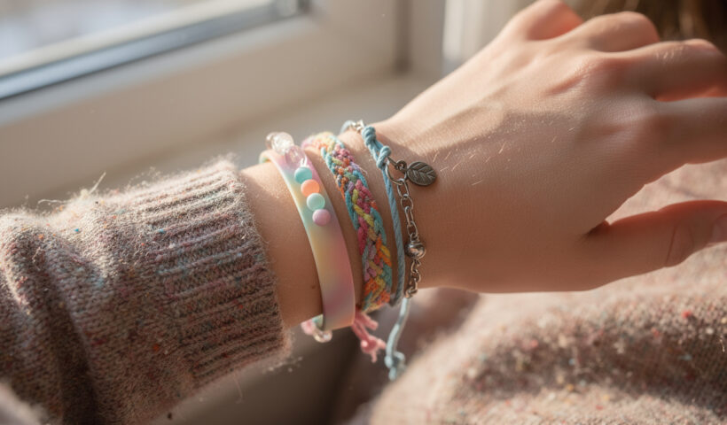 découvrez notre sélection des 5 meilleurs bracelets colorés à offrir aux enfants pour les fêtes de fin d'année, des cadeaux joyeux et tendance qui feront plaisir à coup sûr.