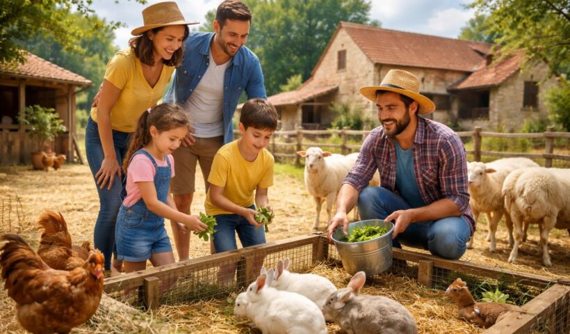découvrez une ferme pédagogique à périgueux, une sortie ludique et éducative pour toute la famille. apprenez sur les animaux, la nature et profitez d'activités enrichissantes en plein air.