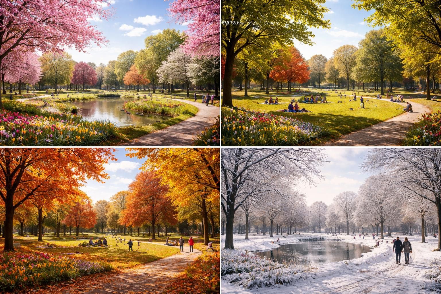 découvrez comment le parc d'armentières change de visage au rythme des saisons, entre couleurs, activités et paysages variés tout au long de l'année.