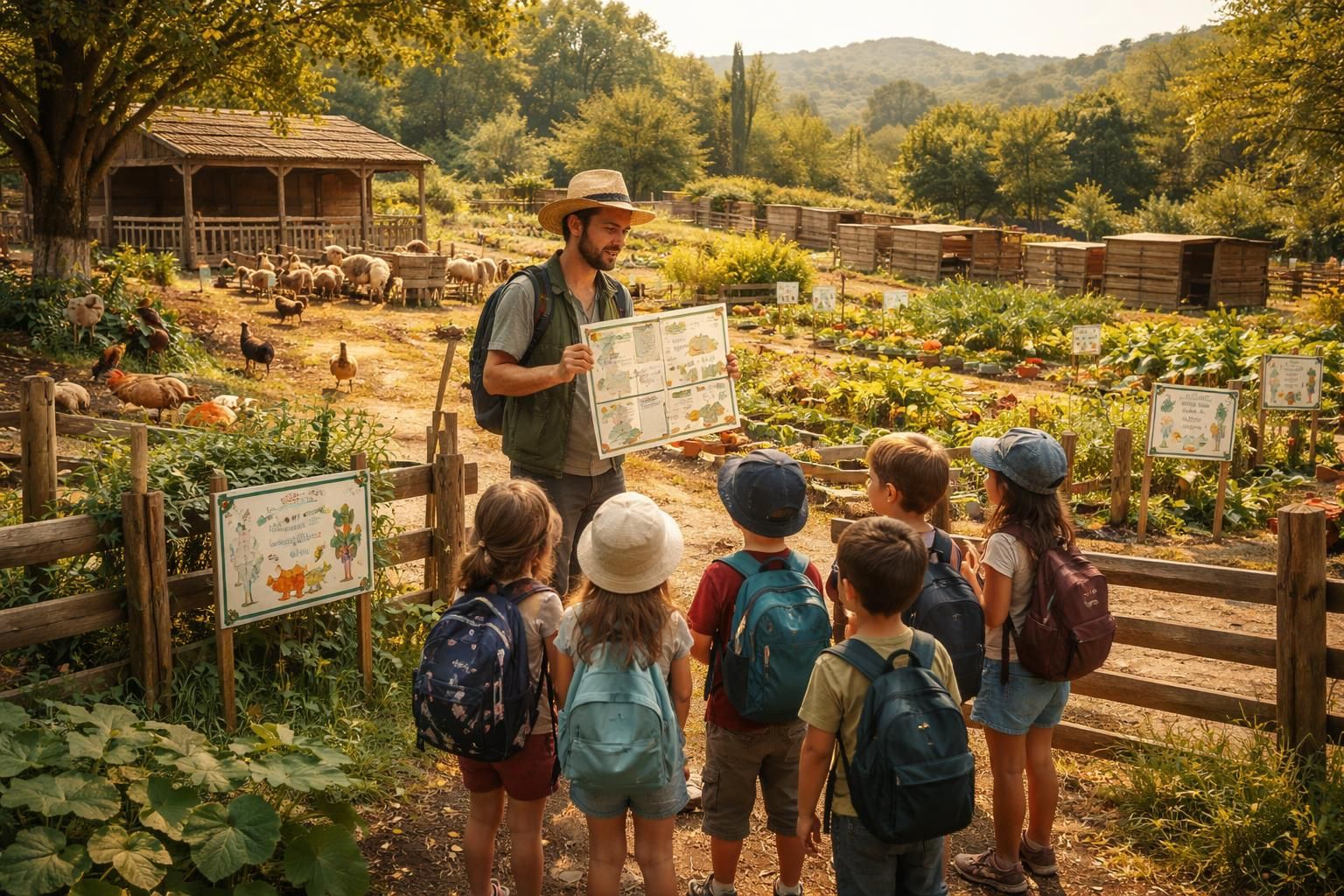 découvrez comment une ferme pédagogique à monteux joue un rôle clé dans la sensibilisation écologique en éduquant petits et grands sur la nature, l'environnement et le développement durable.
