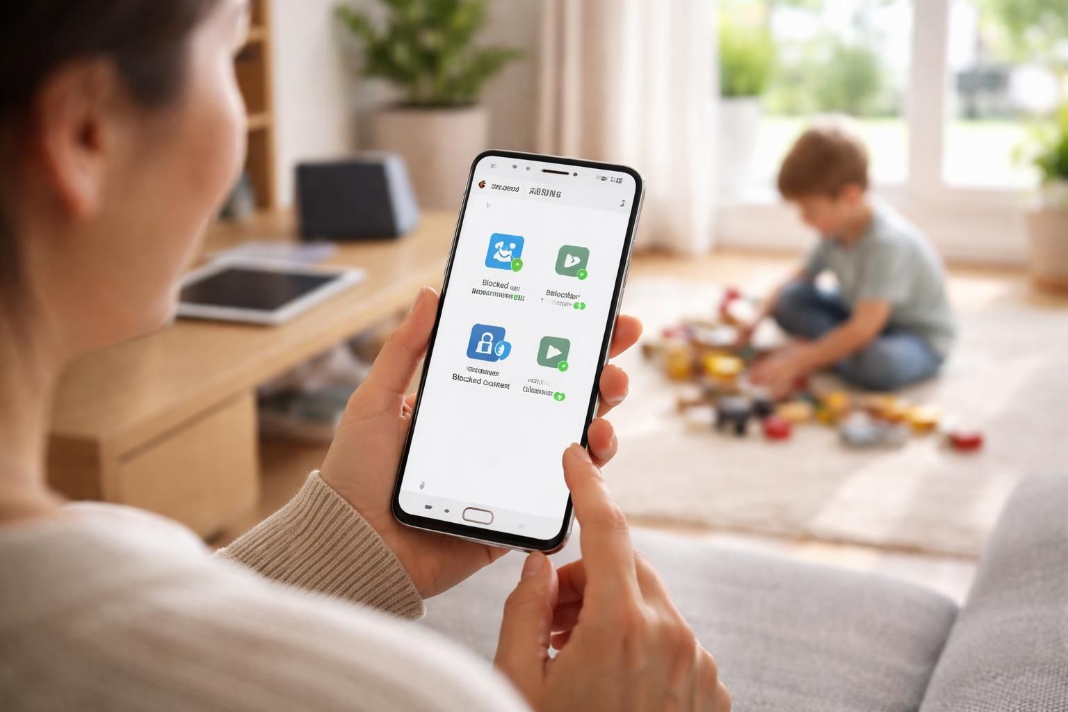 découvrez comment utiliser le contrôle parental sur votre appareil samsung pour empêcher les achats non autorisés et limiter l'accès aux contenus inappropriés, assurant ainsi la sécurité de vos enfants.
