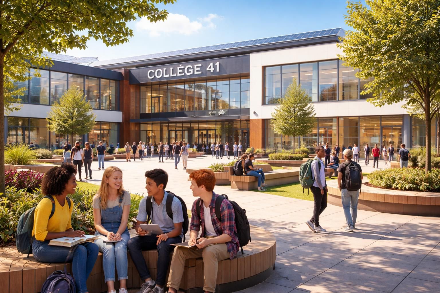 explorez le collège 41, un établissement innovant qui se distingue par son excellence éducative et son engagement envers la réussite des élèves.