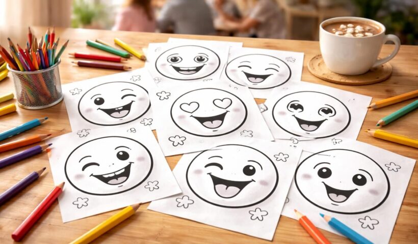 découvrez nos idées de smileys à colorier pour animer vos après-midis en famille avec créativité et bonne humeur. parfait pour petits et grands !