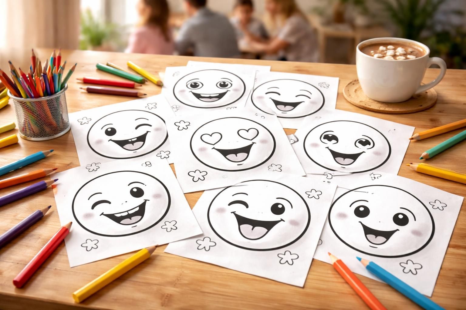 découvrez nos idées de smileys à colorier pour animer vos après-midis en famille avec créativité et bonne humeur. parfait pour petits et grands !