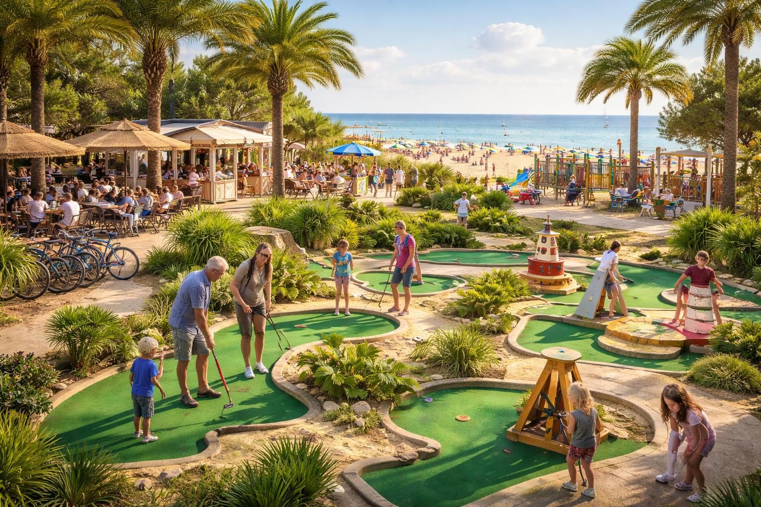 découvrez les activités complémentaires au mini golf à la grande motte pour une journée pleine de plaisir et d'aventure en famille ou entre amis.