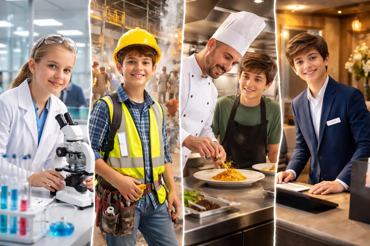 découvrez les métiers accessibles aux jeunes dès 13 ans grâce à un stage d'observation, une opportunité idéale pour explorer le monde professionnel et mieux préparer votre avenir.