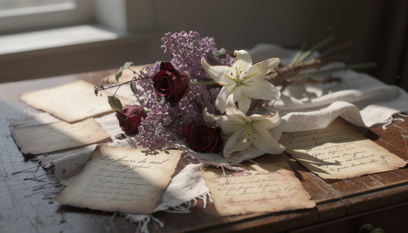 découvrez les thèmes récurrents de la poésie dans les fleurs du mal, une œuvre majeure de baudelaire qui explore la beauté, la mélancolie, le spleen et la dualité de l'âme humaine.