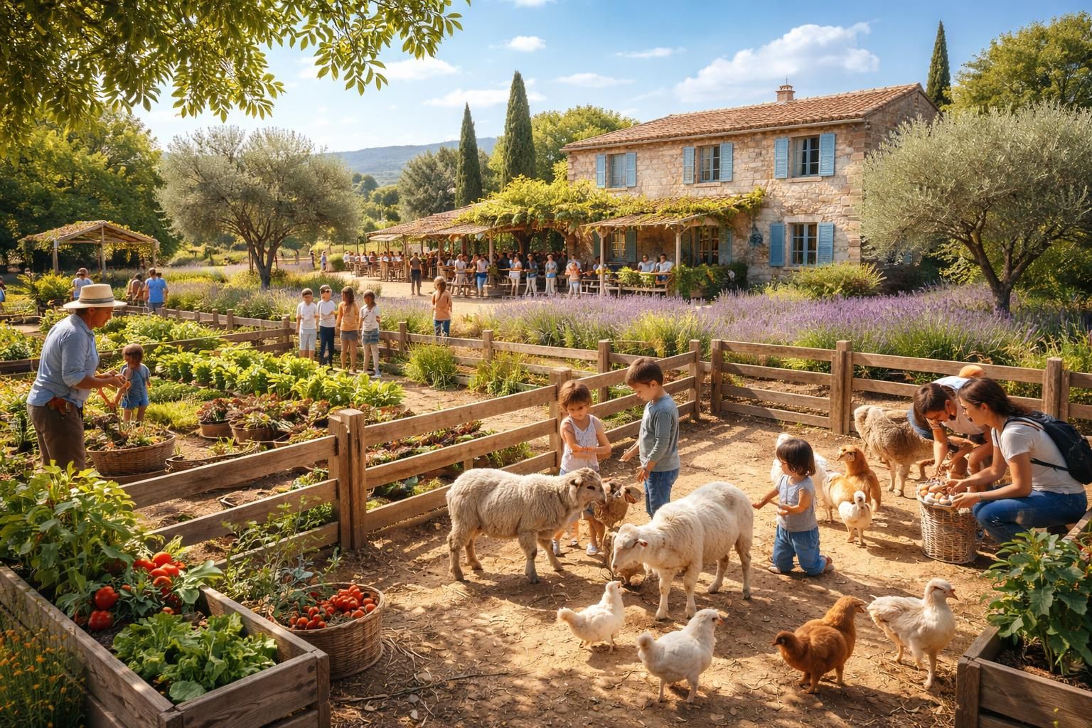 découvrez la magie d'une ferme pédagogique à aix-en-provence : activités ludiques, découverte des animaux et immersion nature pour toute la famille.