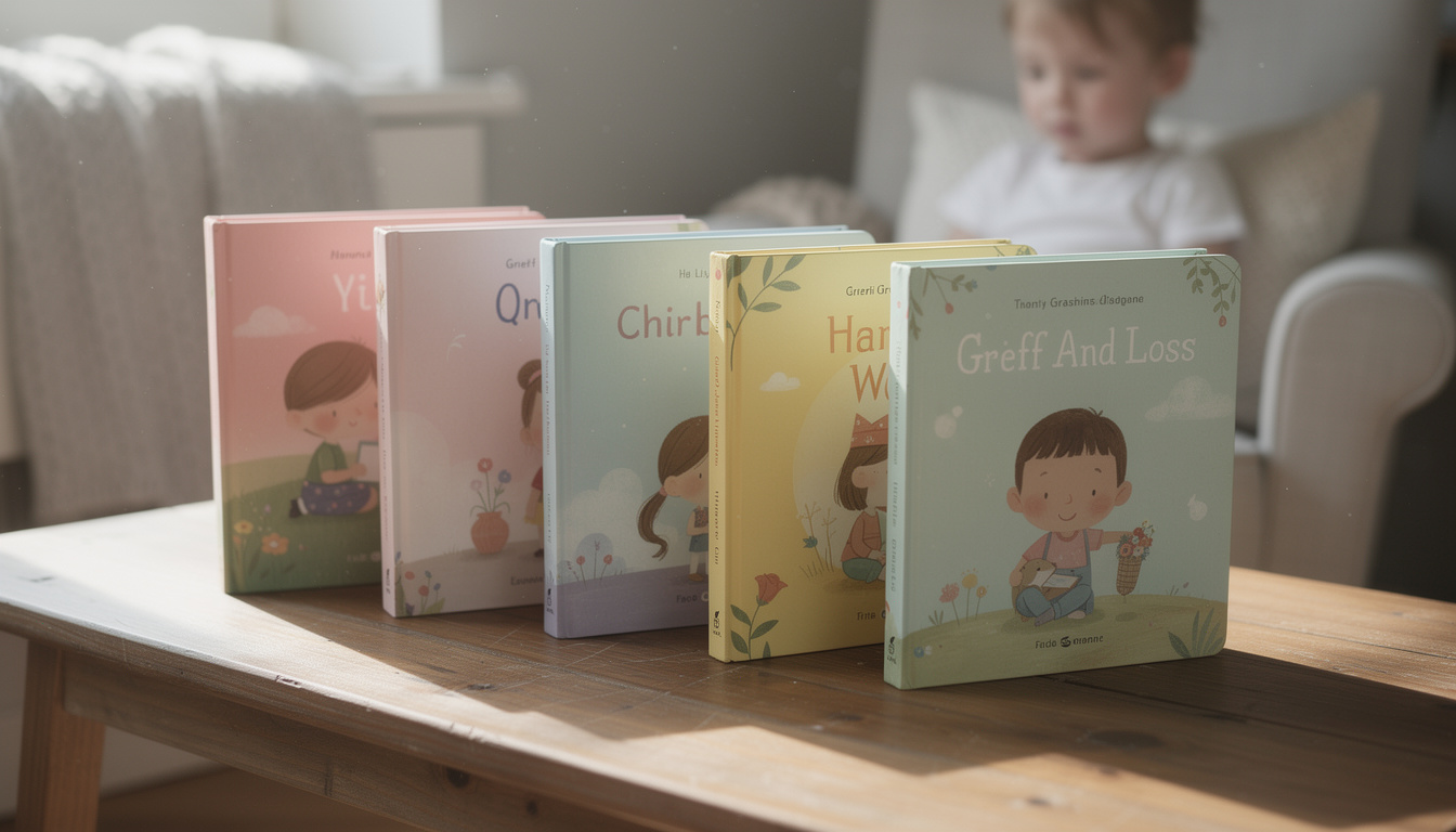 découvrez 5 livres adaptés aux enfants pour aborder le deuil avec douceur et les aider à comprendre la perte d'un être cher.