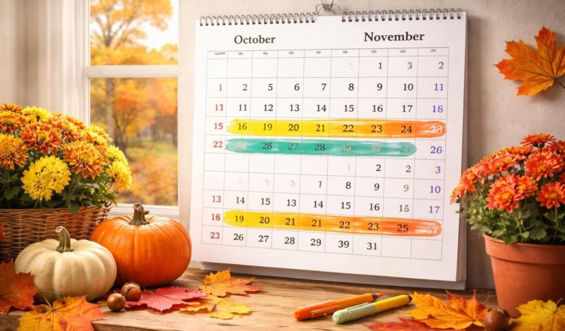 découvrez le sens et l'origine des dates des vacances de la toussaint dans le calendrier français, ainsi que leur impact sur la rentrée scolaire et les traditions associées.