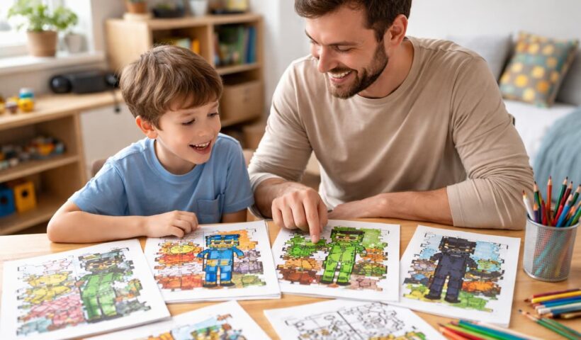 découvrez comment choisir les coloriages minecraft à imprimer parfaits pour votre enfant, adaptés à ses goûts et à son âge, pour des heures de créativité assurées.