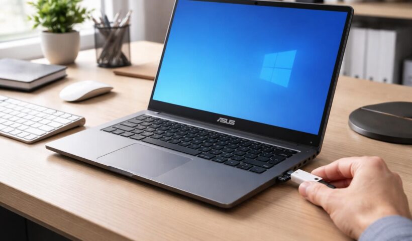 apprenez à créer une clé usb d'installation windows pour réinstaller proprement votre ordinateur asus. guide étape par étape facile à suivre.