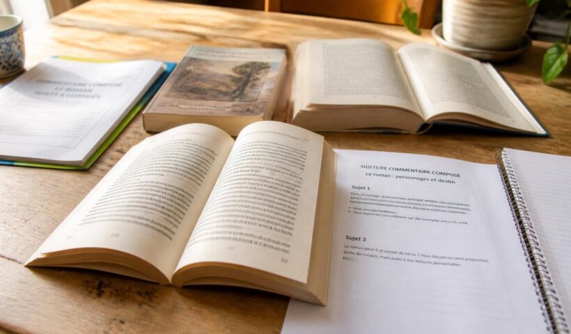 explorez notre sélection des meilleurs sujets de commentaire composé corrigé en pdf, spécialement dédiés au roman, pour améliorer votre compréhension et réussir vos analyses littéraires.